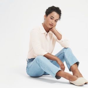 Everlane Clean Silk Relaxed Shirt